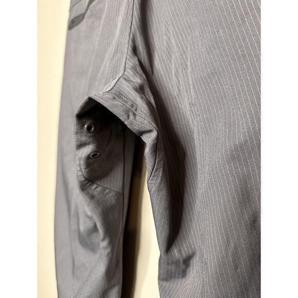 Lululemon Commute Pants Size 30 Men Gray Striped Golf Chino Stretch Athletic ABC - Picture 7 of 16